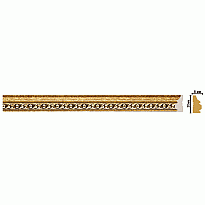 Молдинг DECOMASTER 103-43 (20*8*2400мм)