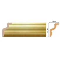Плинтус потолочный DECOMASTER D148-374ДМ (45*30*2400мм)