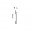 Плинтус напольный DECOMASTER D004 (120*15*2000мм) Плинтус напольный DECOMASTER D004 (120*15*2000мм)