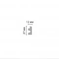 Молдинг DECOMASTER D316-2-70 ДМ (27*12*2900 мм) Молдинг DECOMASTER D316-2-70 ДМ (27*12*2900 мм)