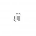 Молдинг DECOMASTER D405-81 ДМ(31*21*2900 мм) Молдинг DECOMASTER D405-81 ДМ(31*21*2900 мм)