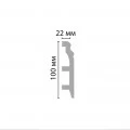 D232-83/14 Плинтус ДМ(100*22*2400 мм)
