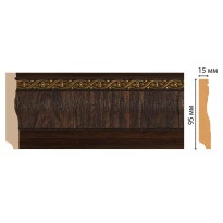 Плинтус напольный Decomaster 153-1 (95*12*2400)