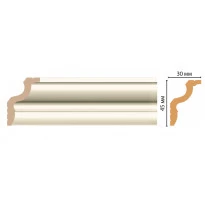 Плинтус DECOMASTER D148-61 ШК/40 (45*30*2400 мм)