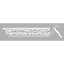 Плинтус потолочный с рисунком DECOMASTER 95786 (100х88х2400мм)