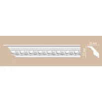 Плинтус потолочный с рисунком DECOMASTER DT-13 (55*55*2400мм)