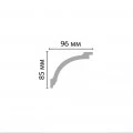 Плинтус потолочный DECOMASTER 96262/36 (85х96х2400мм)