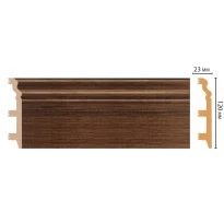 Цветной напольный плинтус DECOMASTER D233-74 ШК/8 (120*23*2400 мм)