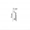 D122/16 Плинтус DECOMASTER ДМ(78*21*2000 мм)