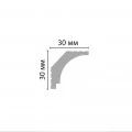 Плинтус потолочный Decomaster D115 (30*30*2000мм) ДМ
