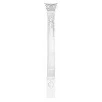 Комплект DK-82260-SET2: пилястра DK-82260, капитель DK-82251, основание DK-82253