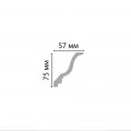 Плинтус потолочный DECOMASTER 96211/65 (75х57х2400мм) от Euro-Lepnina.com Плинтус потолочный DECOMASTER 96211/65 (75х57х2400мм)