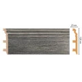 Цветной напольный плинтус DECOMASTER D233-86 ШК/8 (120*23*2400 мм)
