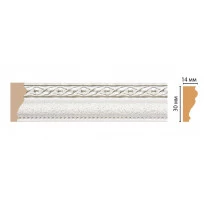 Молдинг DECOMASTER 125-42ДМ (30*14*2400 мм)