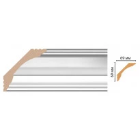Карниз потолочный DECOMASTER D100-114 (69*69*2400мм)
