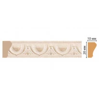 Цветной молдинг Decomaster 103D-18D ДМ (20*10*2400)