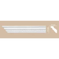 Потолочный плинтус с орнаментом DECOMASTER 95348 гибкий (35*35*2400)