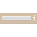 Молдинг гладкий DECOMASTER 97154 гибкий (40*15*2400) от Euro-Lepnina.com Молдинг гладкий DECOMASTER 97154 гибкий (40*15*2400)