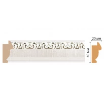 Цветной молдинг Decomaster 807-7D (40*20*2900)