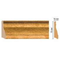 Плинтус напольный Decomaster 193-58 (70*16*2400)