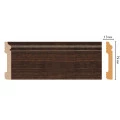 Цветной напольный плинтус DECOMASTER D005-966 ДМ (79*13*2400) от Euro-Lepnina.com Цветной напольный плинтус DECOMASTER D005-966 ДМ (79*13*2400)