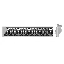 Молдинг с рисунком DECOMASTER 101B-63ДМ (33*15*2400мм)