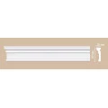 Молдинг гладкий DECOMASTER DP 9012 гибкий (90*28*2400)