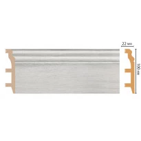 Цветной напольный плинтус DECOMASTER D232-84 ДМ ШК/14 (100*22*2400 мм)