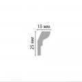 Плинтус потолочный  Decomaster D111 (25*15*2000мм) ДМ
