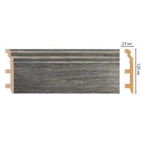 Цветной напольный плинтус DECOMASTER D233-86 ШК/8 (120*23*2400 мм)