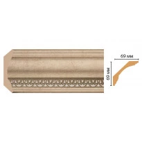 Плинтус потолочный 100C-59ДМ (69*69*2400 мм)