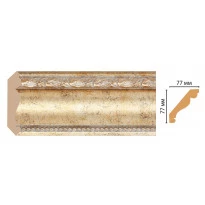 Плинтус потолочный DECOMASTER 154-553ДМ (77*77*2400мм)