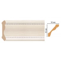 Карниз потолочный Decomaster 177-14 (92*92*2400)