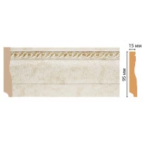 Плинтус напольный Decomaster 153-41 (95*12*2400)