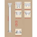 Полуколонна гладкая DECOMASTER 90124-H (O 240,вн. O 180, 2400мм) от Euro-Lepnina.com Полуколонна гладкая DECOMASTER 90124-H (O 240,вн. O 180, 2400мм)