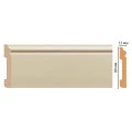 Плинтус напольный DECOMASTER D005-61 ДМ (79*12*2400) от Euro-Lepnina.com Плинтус напольный DECOMASTER D005-61 ДМ (79*12*2400)