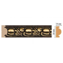 Цветной молдинг Decomaster 157-56 (30*14*2400)