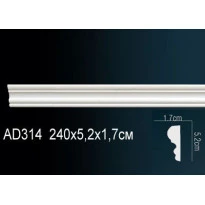 Полиуретановый молдинг Перфект AD314