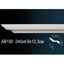 Потолочный плинтус Перфект AB190
