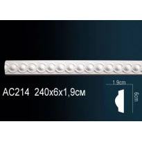 Молдинг из полиуретана гибкий AC214F