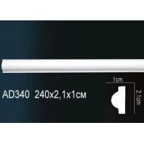 Полиуретановый молдинг Перфект AD340