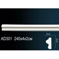 Полиуретановый молдинг гибкий AD301F