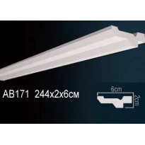Потолочный плинтус Перфект AB171