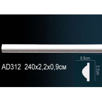 Полиуретановый молдинг Перфект AD312