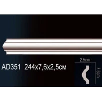 Полиуретановый молдинг Перфект AD351