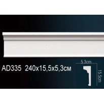 Полиуретановый молдинг Перфект AD335