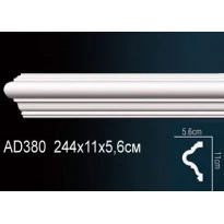 Полиуретановый молдинг Перфект AD380