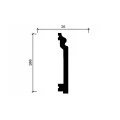 Плинтус напольный DD701 Decor-Dizayn от Euro-Lepnina.com Плинтус напольный DD701 Decor-Dizayn