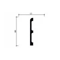 Плинтус напольный DD706 Decor-Dizayn