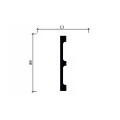 Плинтус напольный DD708 Decor-Dizayn